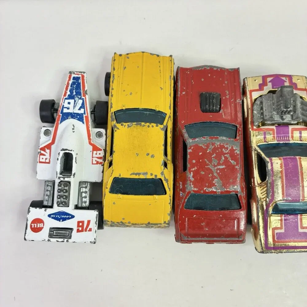 VTG LOT OF 6 Hot Wheels Cars Including 3 Redlines FOR PARTS ROUGH CONDITION